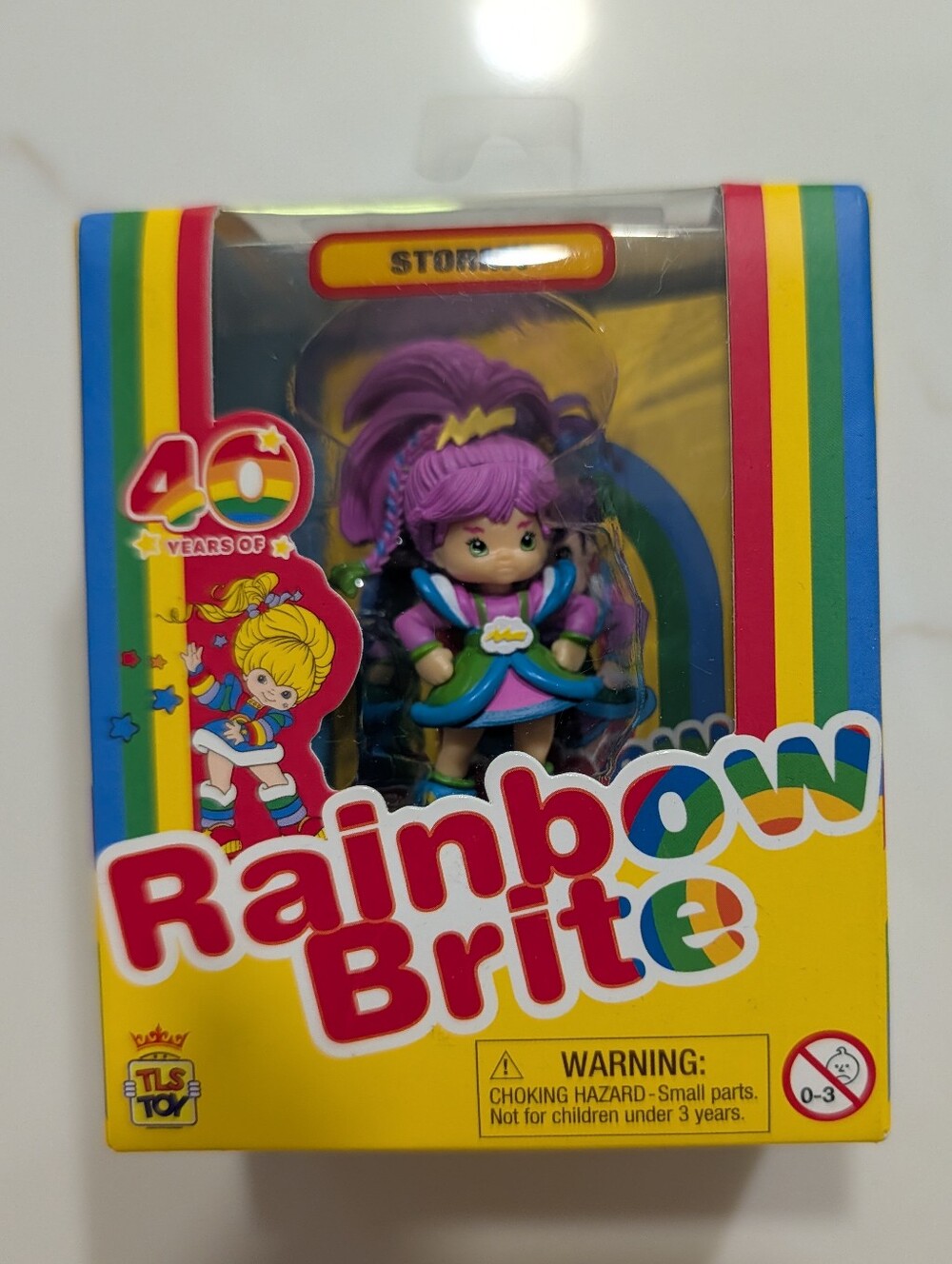 Rainbow Brite "Stormy"  Purple-Haired Mini Doll by Rainbow* 40th Anniversary